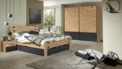 Bed Birmingham -Wolkbed Winkel Bed Birmingham met 4 laden bruin 1