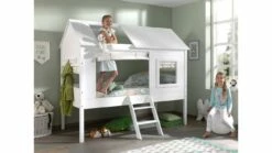 Bed Boomhut Charlotte Met Set Gordijnen
