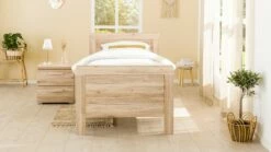 Bed Elba -Wolkbed Winkel Bed Elba licht eiken 2