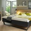 Bed Halifax -Wolkbed Winkel Bed Halifax grijs metallic eiken