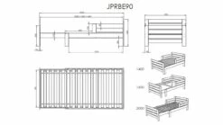 Bed Jumper -Wolkbed Winkel Bed Jumper grijs 3
