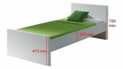 Bed Lara 7 Bed Lara -Wolkbed Winkel Bed Lara wit 2