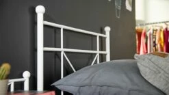 Bed Milano 1-persoons -Wolkbed Winkel Bed Milano wit 1