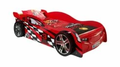 Bed Night Speeder Raceauto -Wolkbed Winkel Bed Night speeder raceauto rood 1