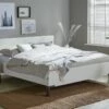 Bed Ragnar Met Hoofbord Hout -Wolkbed Winkel Bed Ragnar met hoofbord hout wit