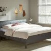Bed Suite Met Rawsteel Poten -Wolkbed Winkel Bed Suite met rawsteel poten grafiet grafiet