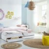 Bed Jip Met Slaaplade -Wolkbed Winkel Bed met slaaplade Jip wit grijs