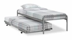 Bed Met Onderschuifbed Doppia -Wolkbed Winkel Bed onderschuifBed Doppia zilver 4