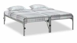Bed Met Onderschuifbed Doppia -Wolkbed Winkel Bed onderschuifBed Doppia zilver 5