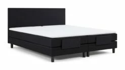 Box Owen Verstelbaar Met Gestoffeerd Matras -Wolkbed Winkel Box Owen verstelbaar met gestoffeerd matras zwart 3
