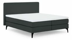 Karlsson Boxspring Attraktiv Lykka Vlak, Poten Malmö En Gestoffeerd Matras -Wolkbed Winkel Boxspring Attraktiv Lykka vlak met gestoffeerd matras anthracite 6