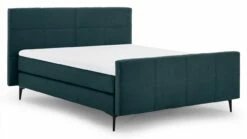 Karlsson Boxspring Attraktiv Trendik Vlak Met Gestoffeerd Matras -Wolkbed Winkel Boxspring Attraktiv Trendik vlak met gestoffeerd matras challenger teal 6