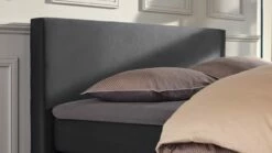 Karlsson Boxspring Autentik Tunn Verstelbaar Met Gestoffeerd Matras -Wolkbed Winkel Boxspring Autentik Tunn verstelbaar met gestoffeerd matras anthracite 3