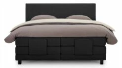 Karlsson Boxspring Autentik Tunn Verstelbaar Met Gestoffeerd Matras -Wolkbed Winkel Boxspring Autentik Tunn verstelbaar met gestoffeerd matras anthracite 7
