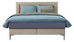Boxspring Emerald Vlak Met B Bright Matras 3100/3150 -Wolkbed Winkel Boxspring Emerald vlak met B Bright 3100 3150 PK khaki 1