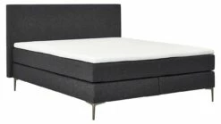 Boxspring Emerald Vlak Met Gestoffeerd Matras -Wolkbed Winkel Boxspring Emerald vlak met gestoffeerd matras 4