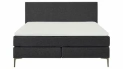 Boxspring Emerald Vlak Met Gestoffeerd Matras -Wolkbed Winkel Boxspring Emerald vlak met gestoffeerd matras 5