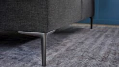 Boxspring Emerald Vlak Met Gestoffeerd Matras -Wolkbed Winkel Boxspring Emerald vlak met gestoffeerd matras anthracite 1