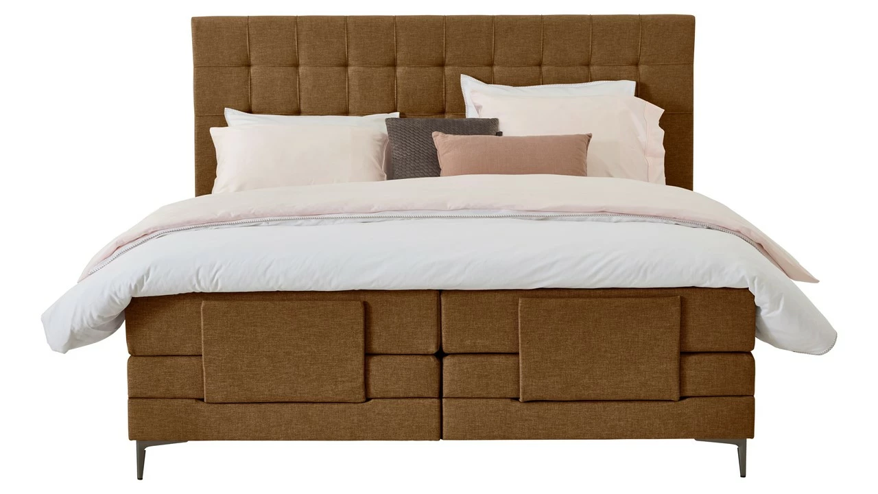 Boxspring Jade Verstelbaar Met Gestoffeerd Matras 10 Boxspring Jade Verstelbaar Met Gestoffeerd Matras - Afbeelding 8