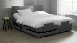 Boxspring Move Verstelbaar Met Silver Pocket Deluxe Foam -Wolkbed Winkel Boxspring Move verstelbaar met Silver Pocket deluxe Foam blauw 2