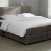 Boxspring Move Verstelbaar Met Gestoffeerd Matras -Wolkbed Winkel Boxspring Move verstelbaar met gestoffeerd matras antraciet
