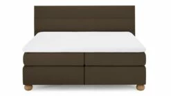 Karlsson Boxspring Solid Lina Vlak Met Gestoffeerd Matras -Wolkbed Winkel Boxspring Solid Lina vlak met gestoffeerd matras cappuccino 7