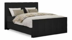 Karlsson Boxspring Unik Varje Vlak Met Vildar Royal Matras -Wolkbed Winkel Boxspring Unik Varje vlak met Vildar Royal matras black 4