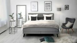 Boxspring Viggo Promo Vlak Met Gestoffeerd Matras