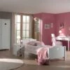 Complete Kinderkamer Amori Met Nachtkast, Bureau En 2-deurs Kast -Wolkbed Winkel Complete kinderkamer Amori met 2 deurs kast wit