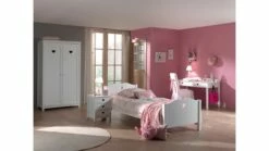 Complete Kinderkamer Amori Met Nachtkast, Bureau En 2-deurs Kast