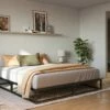 Emma Metal Bed -Wolkbed Winkel Emma Metal bed met Essential matras Zwart