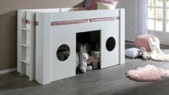 Halfhoogslaper Freya -Wolkbed Winkel Halfhoogslaper Freya Wit 1