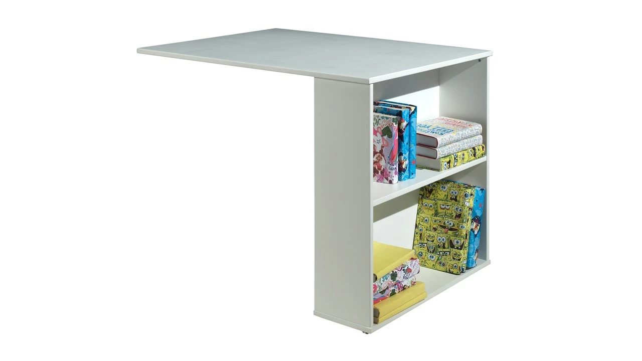 Halfhoogslaper Scott Met Bureau, Boekenkast En Commode 6 Halfhoogslaper Scott Met Bureau, Boekenkast En Commode - Afbeelding 4