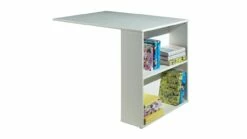 Halfhoogslaper Scott Met Bureau En Commode -Wolkbed Winkel Halfhoogslaper Scott met bureau en commode wit 4