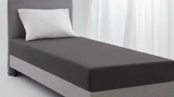 Hoeslaken Beter Bed Select Jersey -Wolkbed Winkel Hoeslaken Jersey antraciet 1