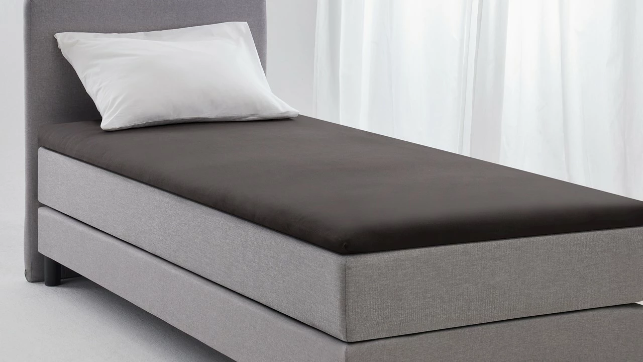 Wolkbed Winkel -Wolkbed Winkel Hoeslaken Jersey topper donkergrijs 1