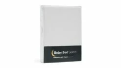 Hoeslaken Beter Bed Select Perkal Splittopper -Wolkbed Winkel Hoeslaken Perkal splittopper wit 4