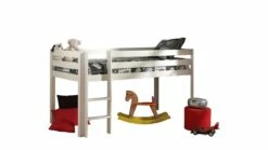 Hoogslaper Pino Laag -Wolkbed Winkel Hoogslaper Pino laag wit 1