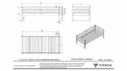 Kajuitbed Margrit 90 -Wolkbed Winkel Kajuitbed Margrit 90 bruin 2
