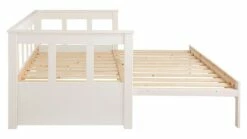 Kajuitbed Spijlen Uitschuifbaar Pino -Wolkbed Winkel Kajuitbed uitschuifbaar Pino wit 10