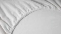 Molton Topper Cinderella -Wolkbed Winkel Molton Matrashoes wit