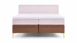 Opbergbox Ruby Vlak Met Gestoffeerde Matras -Wolkbed Winkel Opbergbox Ruby vlak met gestoffeerde matras roze bruin 8