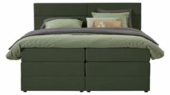 Opbergboxspring Pearl Vlak Met Gestoffeerd Matras -Wolkbed Winkel Opbergboxspring Pearl vlak met gestoffeerd matras hunter 6