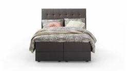 Opbergboxspring Ted Met Topper Luxe HR 10 Opbergboxspring Ted Met Topper Luxe HR -Wolkbed Winkel Opbergboxspring Ted met topper Luxe HR 2