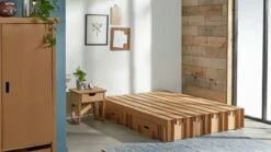 Paper Bed -Wolkbed Winkel Paper Bed met laden bruin 2