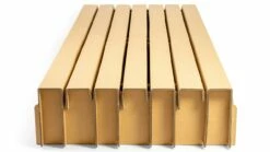 Paper Bed -Wolkbed Winkel Paper Bed met laden bruin 7