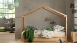 Bed Dallas Als Huis Met Slaaplade