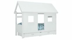 Sofabed Puck Met Dakframe En Heel Dak -Wolkbed Winkel Sofabed met dakframe Puck wit 3