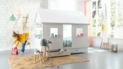 Sofabed Puck Met Dakframe En Heel Dak -Wolkbed Winkel Sofabed met dakframe Puck wit 5