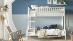 Stapelbed Scott 3-persoons Met Ladenset -Wolkbed Winkel Stapelbed Scott 3 persoons met ladenset wit 3